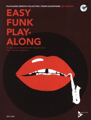 Easy Funk Play-Along Tenor Saxophone