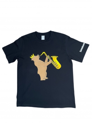 Tshirt Saxophone Shop black