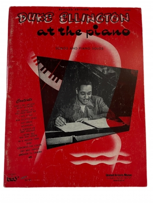 Duke Ellington at the piano