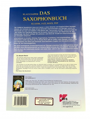 Das Saxophonbuch für Eb - und Bb Saxophon Klaus Dapper