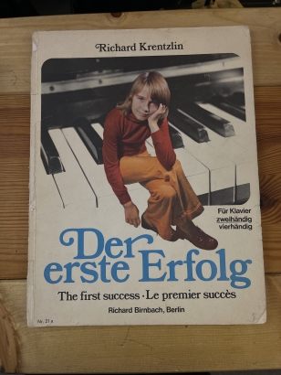 Richard Krentzlin Der erste Erfolg