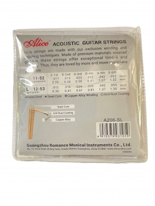 Preview: Alice Akustik Guitar Strings Stärke: Light