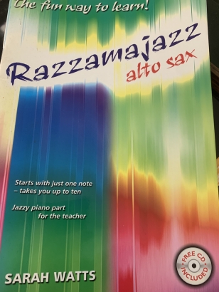 Razzamajazz alto sax Sarah Watts