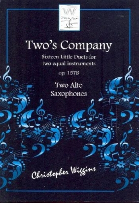 Two's Company Sixteen Little Duets for two equal instruments op. 157B Two Alto Saxophone
