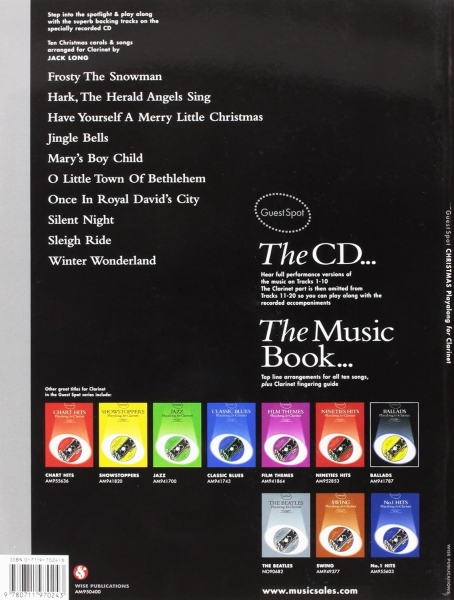 Christmas Playalong for Clarinet