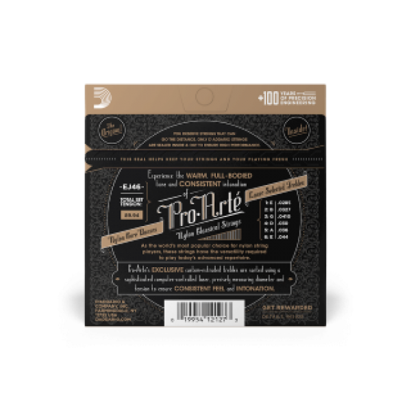 D'addario ProArte Nylon Core EJ46 Hard Tension