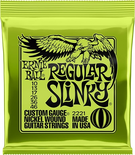 Ernie Ball Slinky Nickel Saitensatz Regular 10-46
