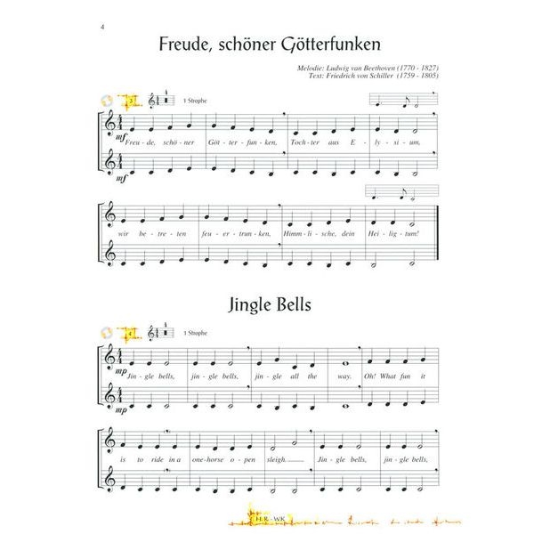 Fröhliche Weihnachten mit der Klarinette