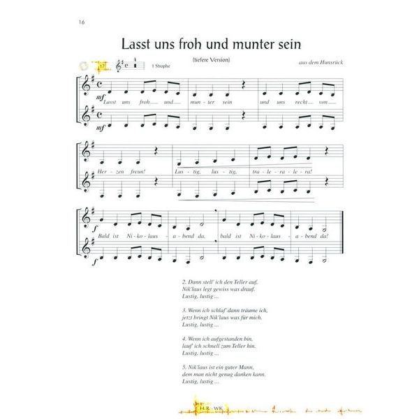 Fröhliche Weihnachten mit der Klarinette