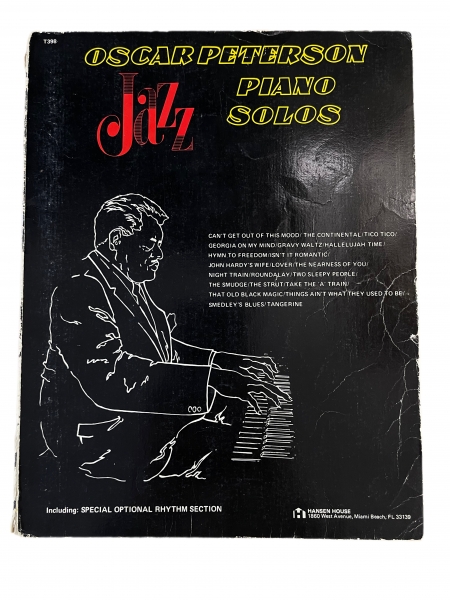 Oscar Peterson Piano Solos Jazz
