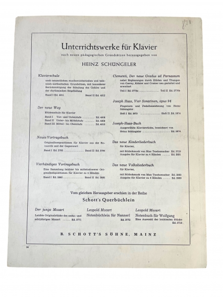 Der neue Weg Heinz Schüngeler