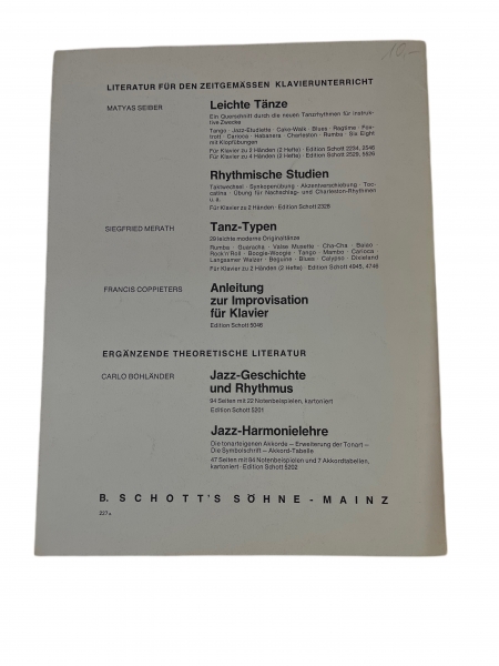 Moderne Tanzrythmen