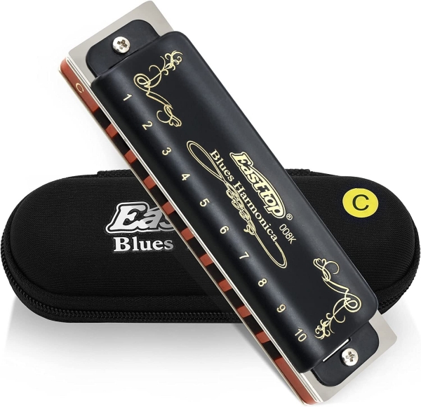 Easttop T008K Blues Harp Mundharmonika