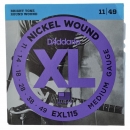 D'Addario Nickel Wound XL Medium Gauge 11/49
